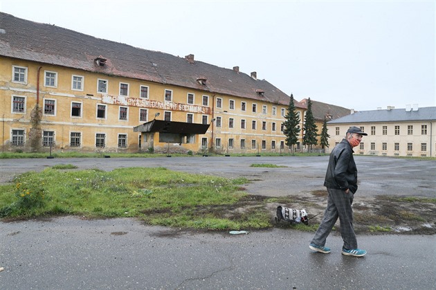 V Terezíně spadla po silných deštích část kasáren Jana Žižky