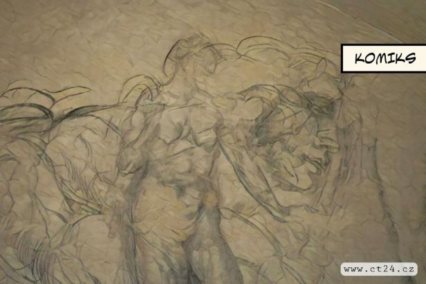 

Kobka ve Florencii skrývá údajné skici renesančního mistra Michelangela

