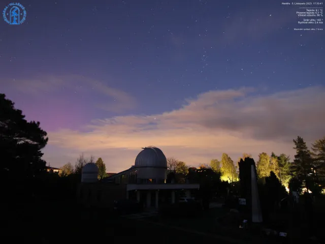 OBRAZEM: Dnes večer můžete sledovat polární záři nad Českem
