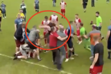 VIDEO: Fanoušek nakopl ležícího fotbalistu do hlavy, dohru zápasu mezi Jestřebím a Písařovem řeší policie
