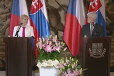 Pavel předal slovenské prezidentce Čaputové Řád Bílého lva za přínos k rozvoji česko-slovenských vztahů