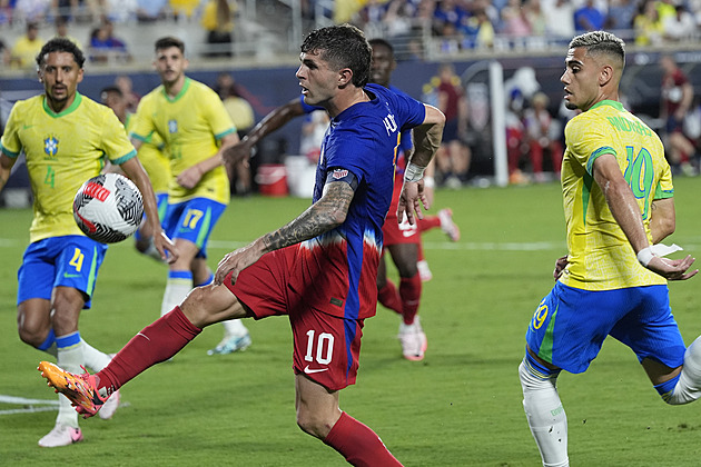 Spojené státy si napravily chuť. S Brazílií před Copa América remizovaly 1:1