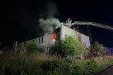 V Olomouci hořela ubytovna. Před ohněm muselo utéct 27 lidí, škoda je přes čtyři miliony korun