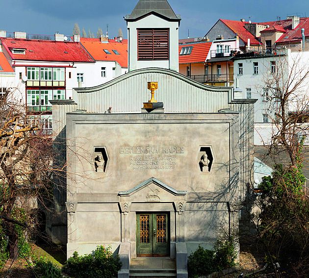Betlémská kaple na pražském Žižkově je jediný kubistický kostel v Praze