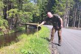 Správci Národního parku Šumava opravili frekventovanou cestu u Srní. Další práce na léto plánují