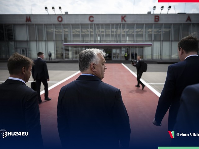 Orbán dorazil do Moskvy, nemá mandát EU. „Mírová mise pokračuje,“ vzkázal