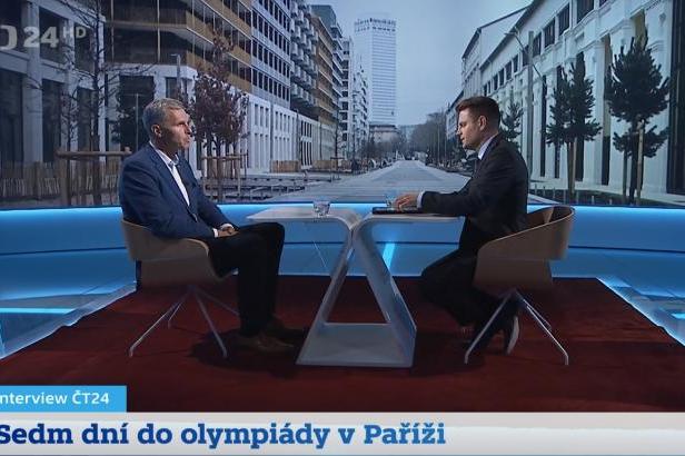 

Předseda ČOV Jiří Kejval o blížící se olympiádě v Paříži

