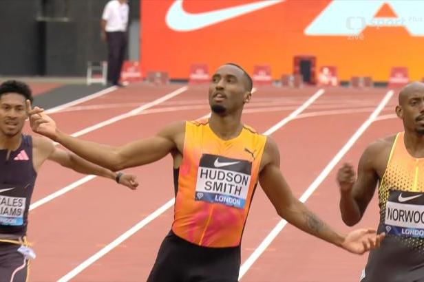 

Evropský rekord Hudsona-Smithe na 400 m

