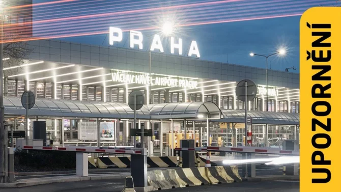 Pražské letiště má výpadek informačních systémů, rozmisťuje náhradní cedule s odlety