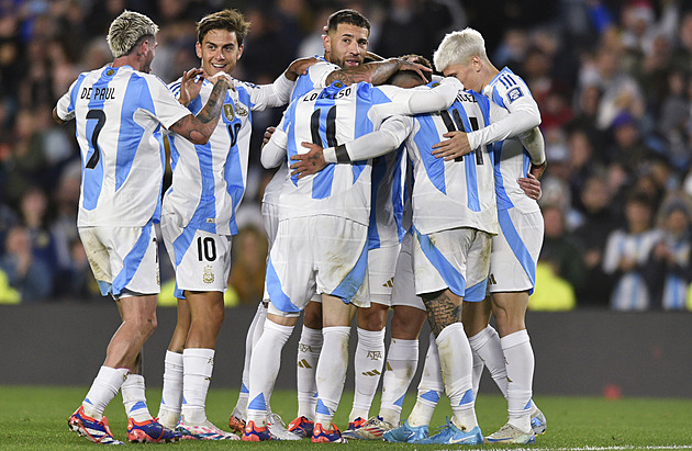 Argentina bez zraněného Messiho porazila v kvalifikaci MS Chile