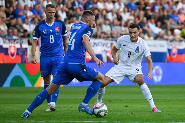 

Slováci porazili Ázerbájdžán 2:0 a v Lize národů podruhé vyhráli

