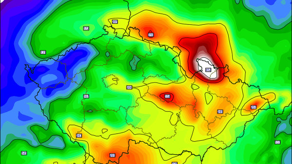 Česko možná čekají povodně podobné těm z let 1997 a 2002. Deště budou extrémní, přidá se i silný vítr