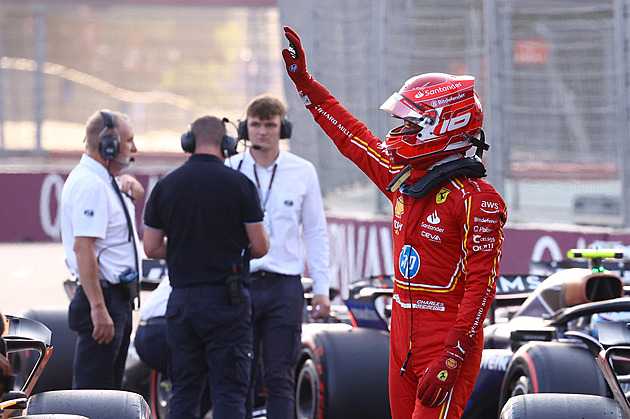 Leclerc kvalifikaci F1 v Ázerbájdžánu umí, vyhrál jí počtvrté za sebou