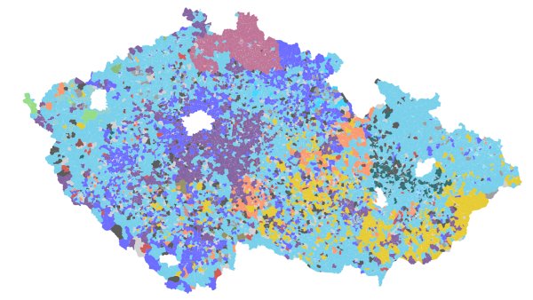 Jak volili vaši sousedé minule? Podrobné výsledky krajských voleb 2020 v jedné mapě