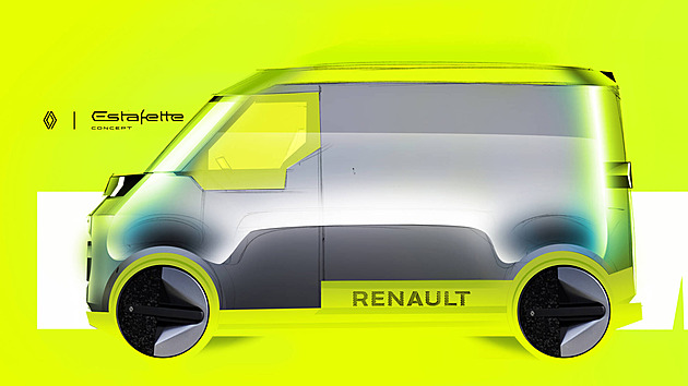 Kurýrní elektrický speciál přiveze Renault za dva roky. Slaví výročí legendy