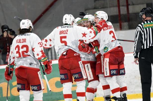 

ŽIVĚ: 1. hokejová liga Slavia – Jihlava 1:0

