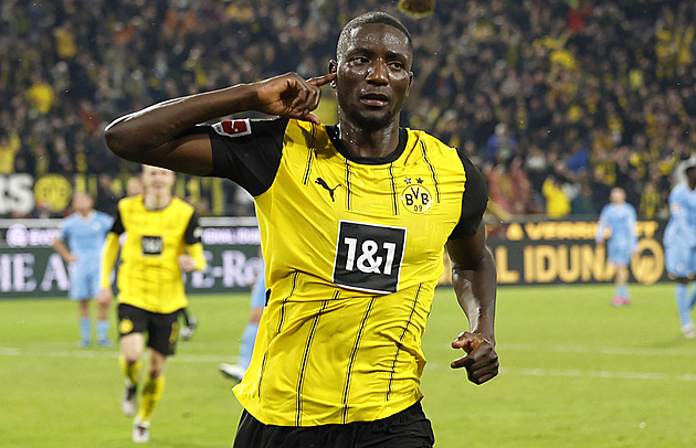 Dortmund otočil zápas s předposlední Bochumí, dva góly dal Guirassy