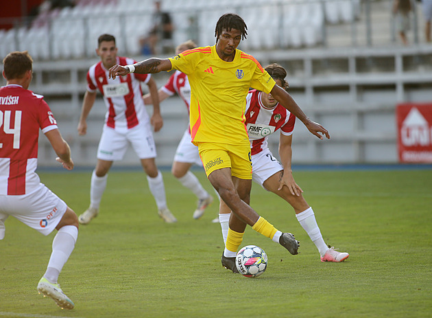 Slavia B porazila ve druhé lize Jihlavu, fotbalisté Brna dál čekají na výhru