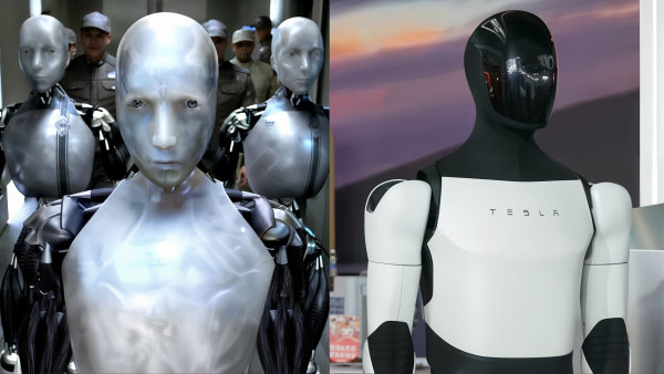 Hej Elone, mohl bych své návrhy dostat zpět, prosím? Režisér filmu Já, robot viní Muska z plagiátorství