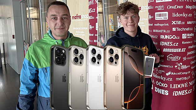 „Rodina si myslela, že si dělám srandu,“ říká výherce iPhone 16 na iDNES Premium