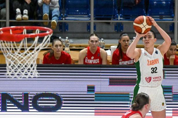 

SESTŘIH: Basketbalistky Žabin porazily Olympiakos 77:64 a zajistily si v Eurolize postup

