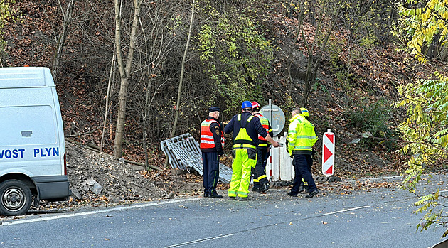 Výkopové práce v Radotíně poškodily potrubí, část Lochkova je bez plynu