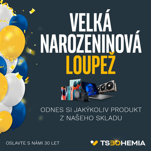 Velká narozeninová loupež: Co si za 30 sekund vyberete, to bude vaše