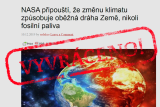 OVĚŘOVNA: ‚Klimatickou změnu způsobuje oběžná dráha.‘ Dezinformace odmítá vliv lidí na oteplování