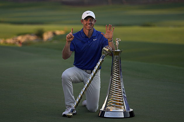 McIlroy dál vládne, hodnocení evropské golfové tour vyhrál pošesté v kariéře