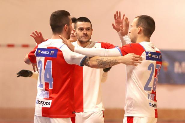 

Pražské futsalové derby bylo jasnou záležitostí Slavie

