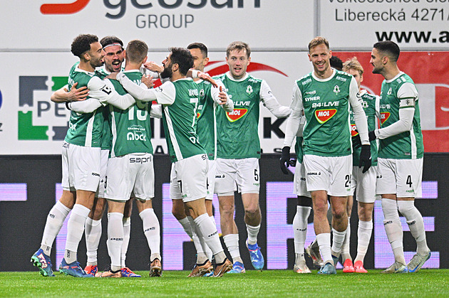 Jablonec - České Budějovice 5:0, čtyři góly za půlhodiny, pak domácí ubrali