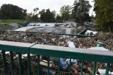 Povodně v Opavě zničily unikátní slalomový kanál, škodu v milionech korun odhaduje i fotbalový stadion