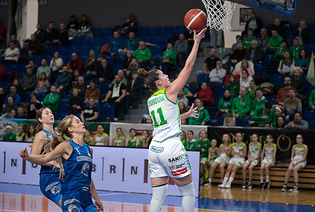 Basketbalistky Chomutova vyšly z brněnského víkendu s prázdnou