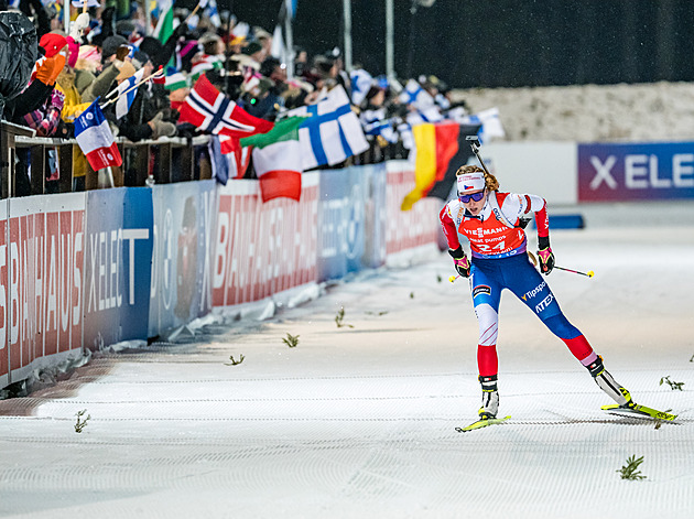 Biatlon ONLINE: Derniéra SP v Kontiolahti. Davidová běží hromadný závod