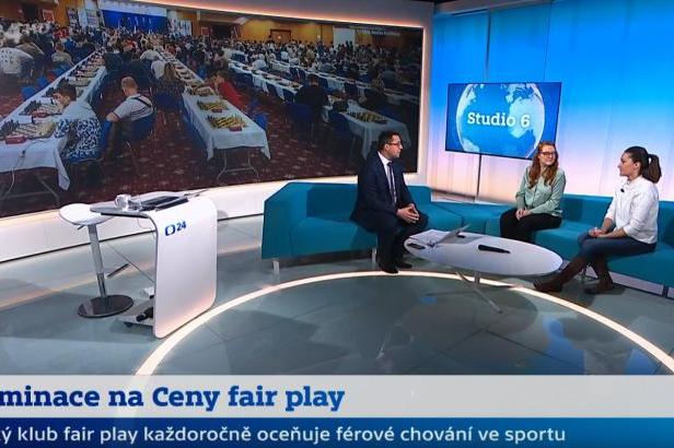 

Šárka Strachová a Natálie Kaňáková k nominacím na Ceny Fair play

