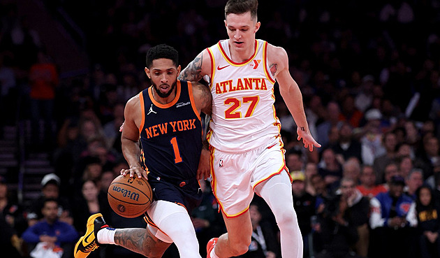 Atlanta s Krejčím si po výhře nad New Yorkem zahraje semifinále Poháru NBA