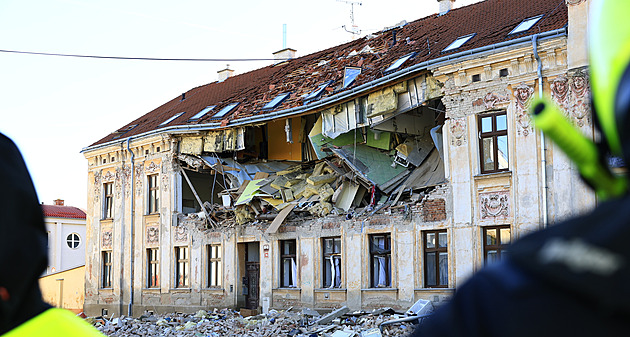 Předběžná škoda po výbuchu bytového domu ve Znojmě je 15 milionů korun