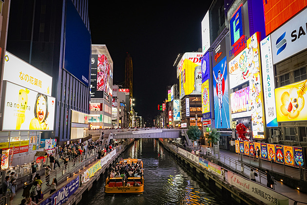 Ósaka žije! Japonské velkoměsto překvapí euforickou atmosférou i jídlem