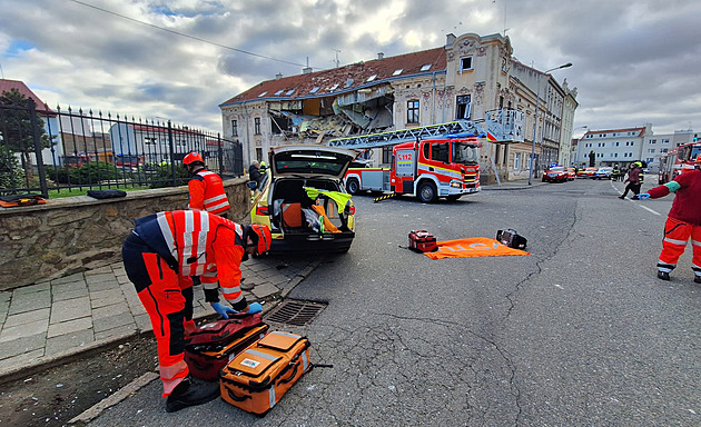 Ulice ve Znojmě bude po výbuchu domu znovu průjezdná, nejpozději o víkendu