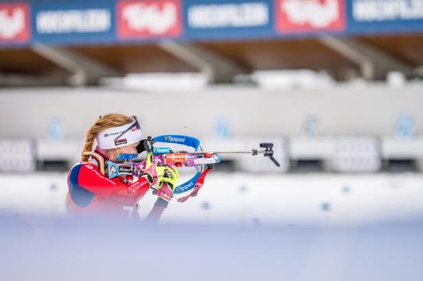 

České biatlonistky jdou do sprintu ve čtyřech, Davidová čeká na výsledky vyšetření

