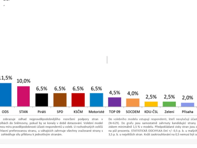 Průzkum: Volby by v listopadu vyhrálo ANO, dostali by se samostatní Motoristé i KSČM