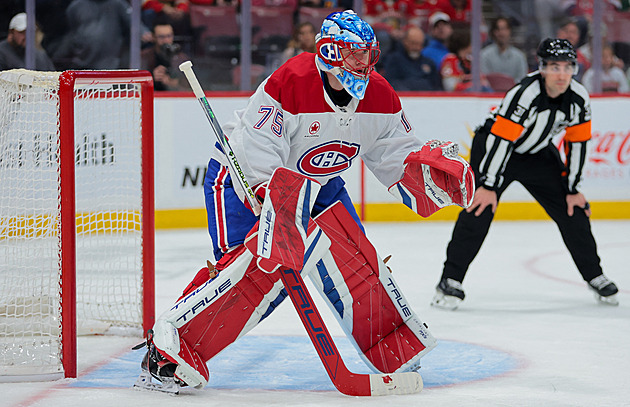 Brankář Dobeš prožil snový debut v NHL, vychytal nulu na ledě obhájců