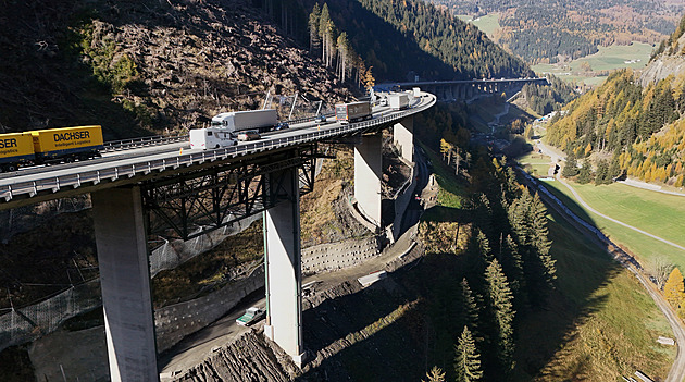 Chaos a zácpy. Italy děsí rekonstrukce dálnice v Brennerském průsmyku