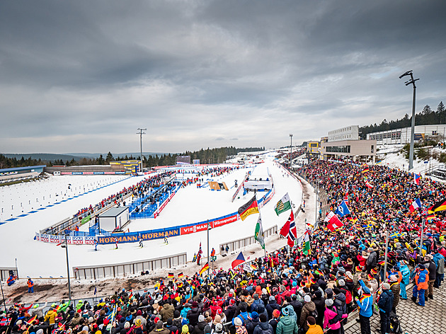 Biatlon Oberhof 2024/25: program a výsledky SP v biatlonu