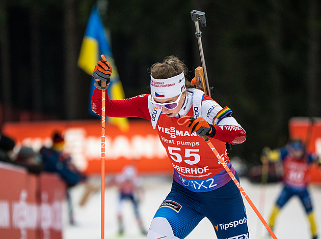 Biatlon ONLINE: První sprint v novém roce. Jak se daří v Oberhofu Češkám?