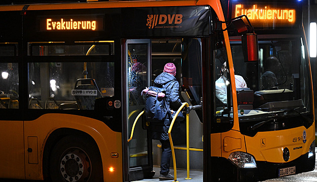 Drážďany kvůli bombě z války evakuují centrum, asi 10 tisíc lidí