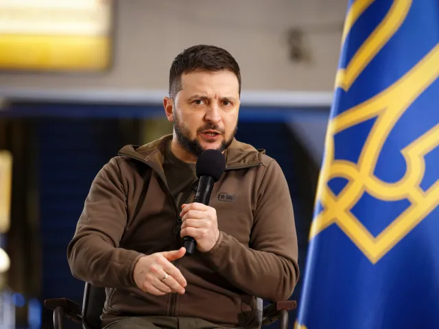 Stát po boku Ukrajiny je v zájmu USA, řekl Zelenskyj v Ramsteinu