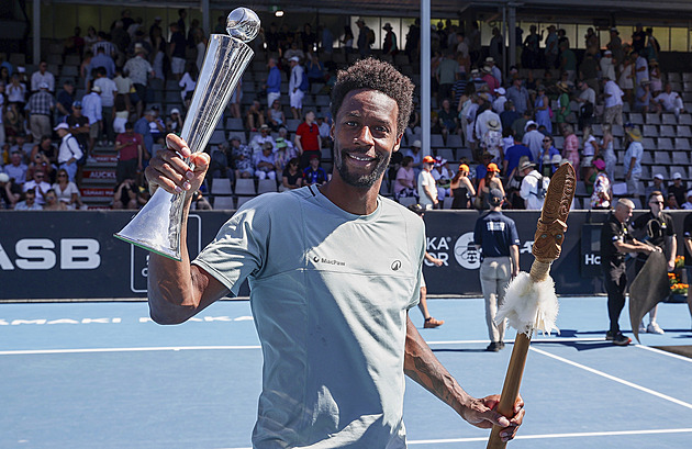 Monfils se stal nejstarším vítězem turnaje ATP, překonal Federera