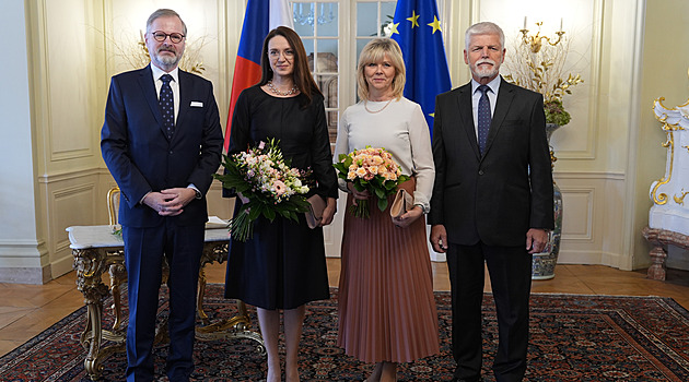 Pavel tradičně obědvá s Fialou. Letos se sešli v Lánech, loni na Hradě