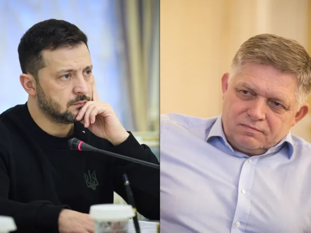 Zelenskyj se ostře pustil do Fica. Pojďme raději jednat o plynu, vzkázal mu zpět slovenský premiér